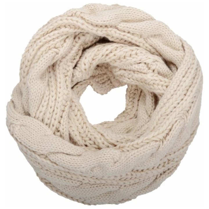 Warm Ribbed Knitted Winter Scarf - Davina-Khaki-State of Style