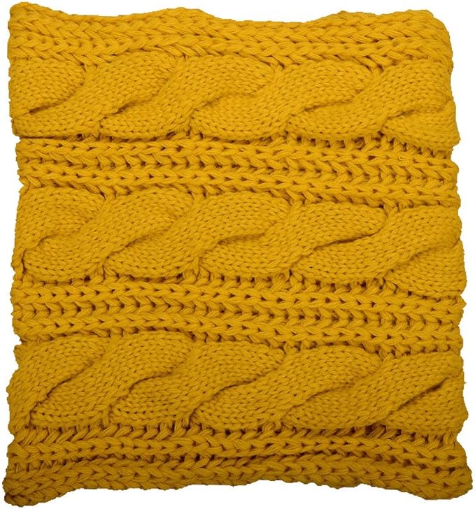 Warm Ribbed Knitted Winter Scarf - Davina-Khaki-State of Style