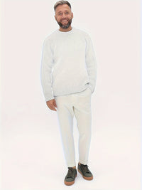 Warm Solid Knitted Jumper for Men - Elliot-Grey-XS-State of Style