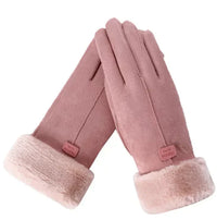 Warm Sweden Ladies' Gloves - VelvTouch-Pink-1-State of Style
