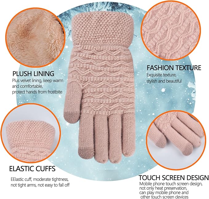 Warm Touchscreen Gloves – PolarTouch-Black-State of Style