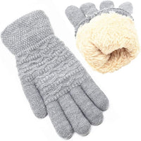 Warm Touchscreen Gloves – PolarTouch-Grey-State of Style