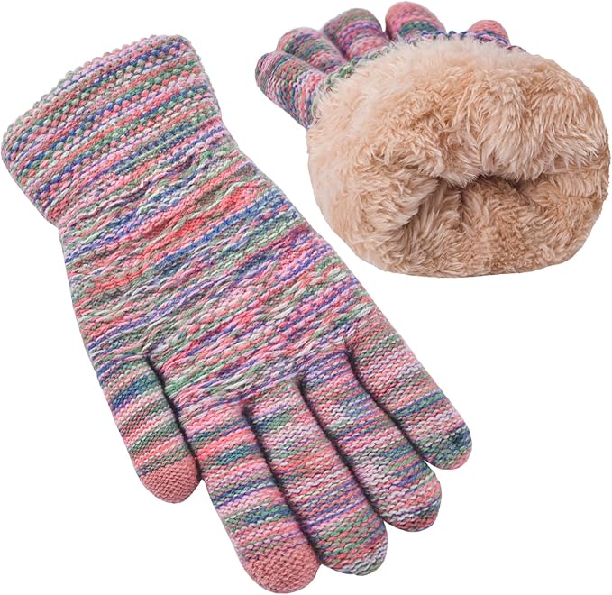 Warm Touchscreen Gloves – PolarTouch-Rainbow-State of Style