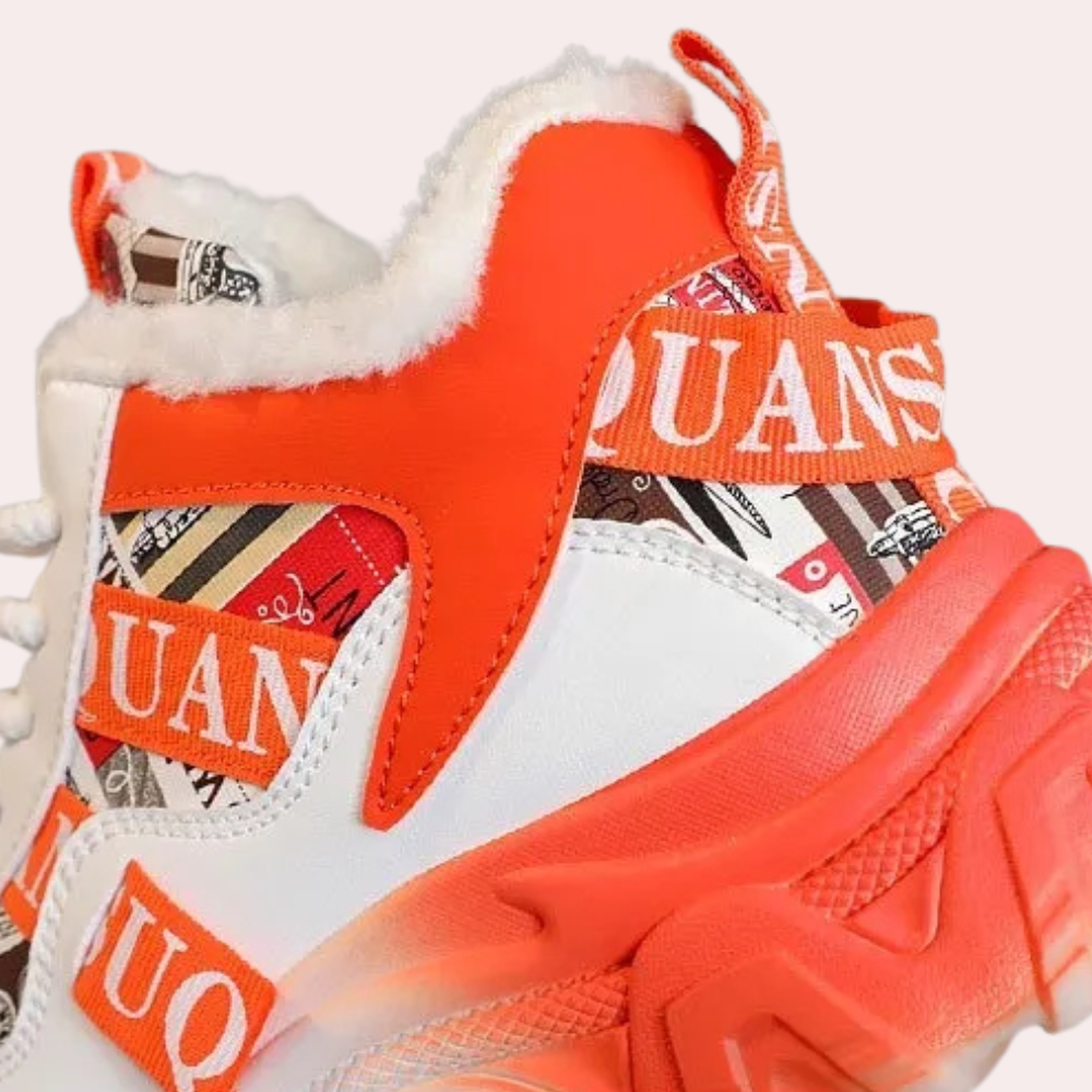 Warm Winter Boots for Women - Solene-Khaki-3-State of Style