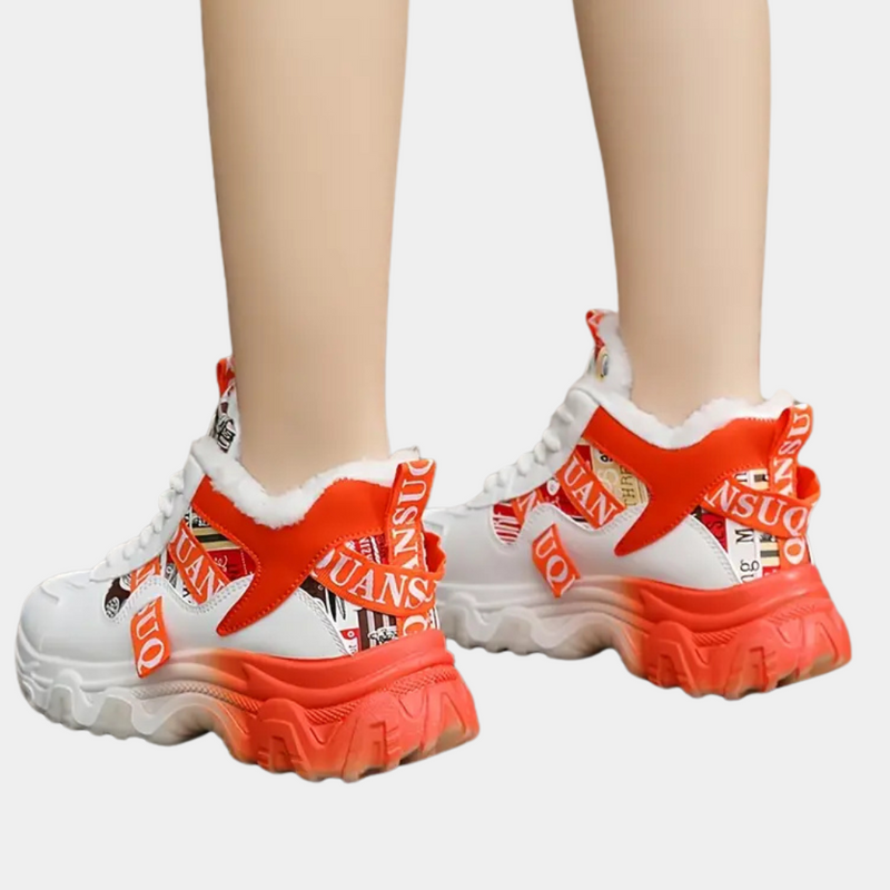 Warm Winter Boots for Women - Solene-Khaki-3-State of Style