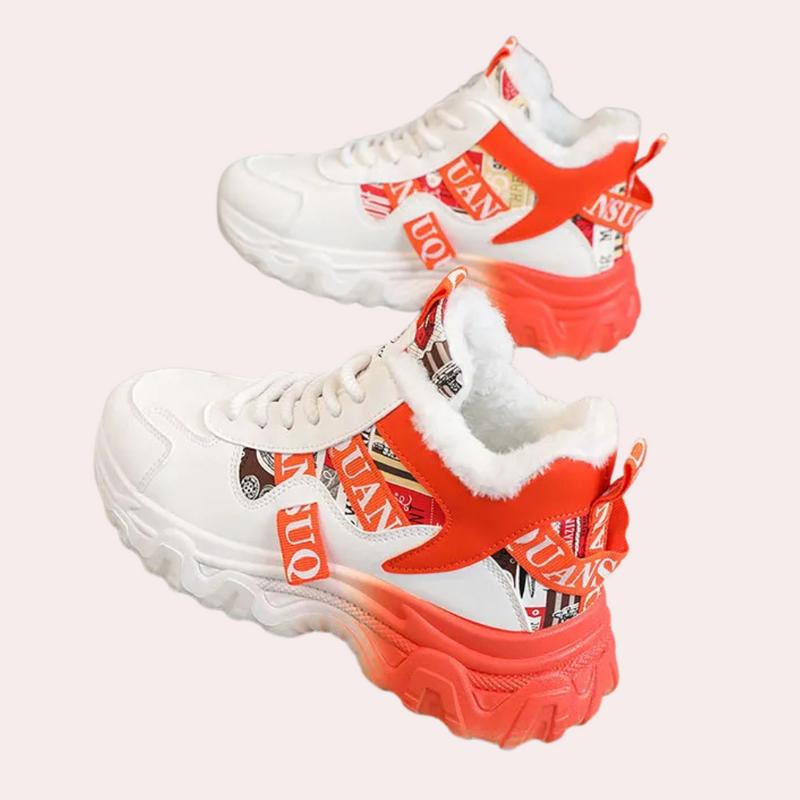 Warm Winter Boots for Women - Solene-Khaki-3-State of Style