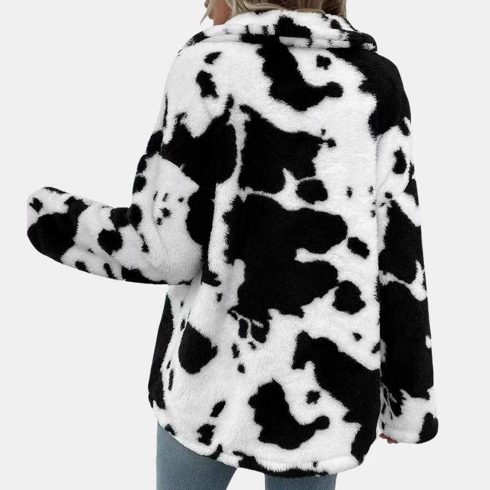 Warm Winter Coat for Women - Elowen-Black-XS-State of Style