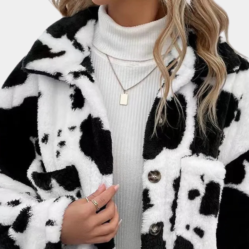 Warm Winter Coat for Women - Elowen-Black-XS-State of Style