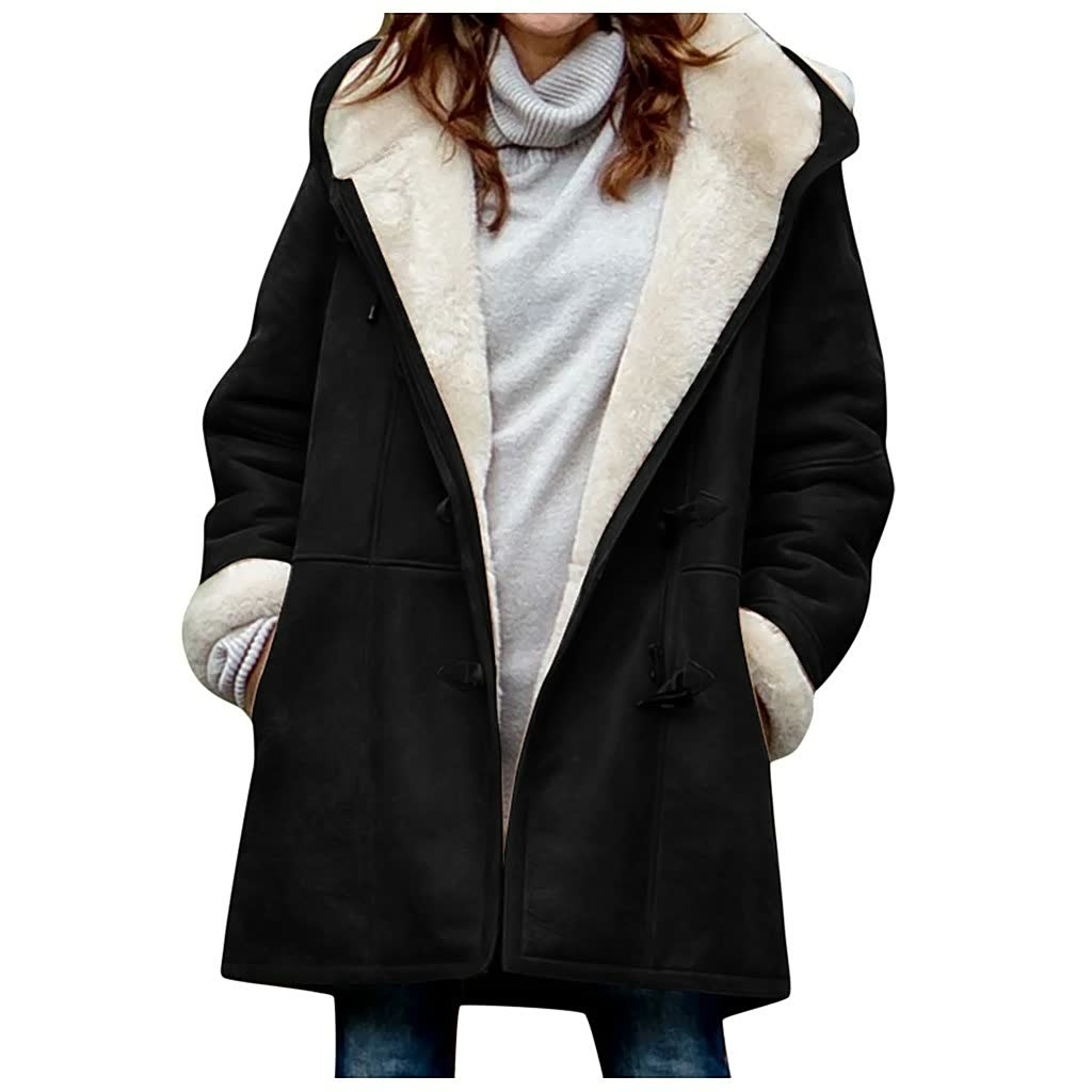 Warm Winter Coat | Stylish & Comfortable-Black-S-State of Style