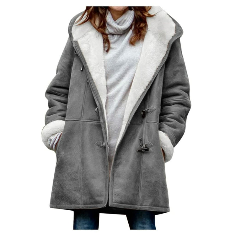 Warm Winter Coat | Stylish & Comfortable-Gray-S-State of Style