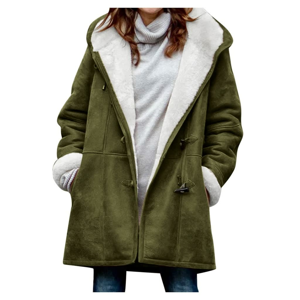Warm Winter Coat | Stylish & Comfortable-Green-S-State of Style