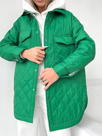 Warm Winter Coat | Stylish Women's Outerwear-Blue-S-State of Style
