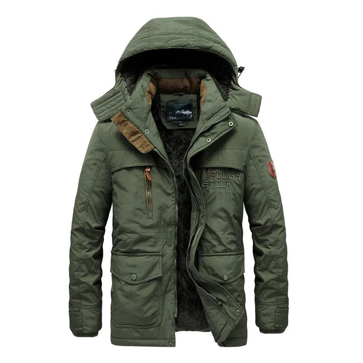 Warm Winter Jacket for Men - Daan-Green-M-State of Style