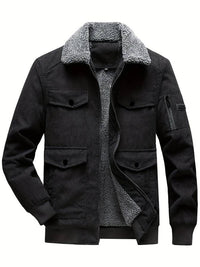 Warm Winter Jacket for Men - Joris-Grey-M-State of Style