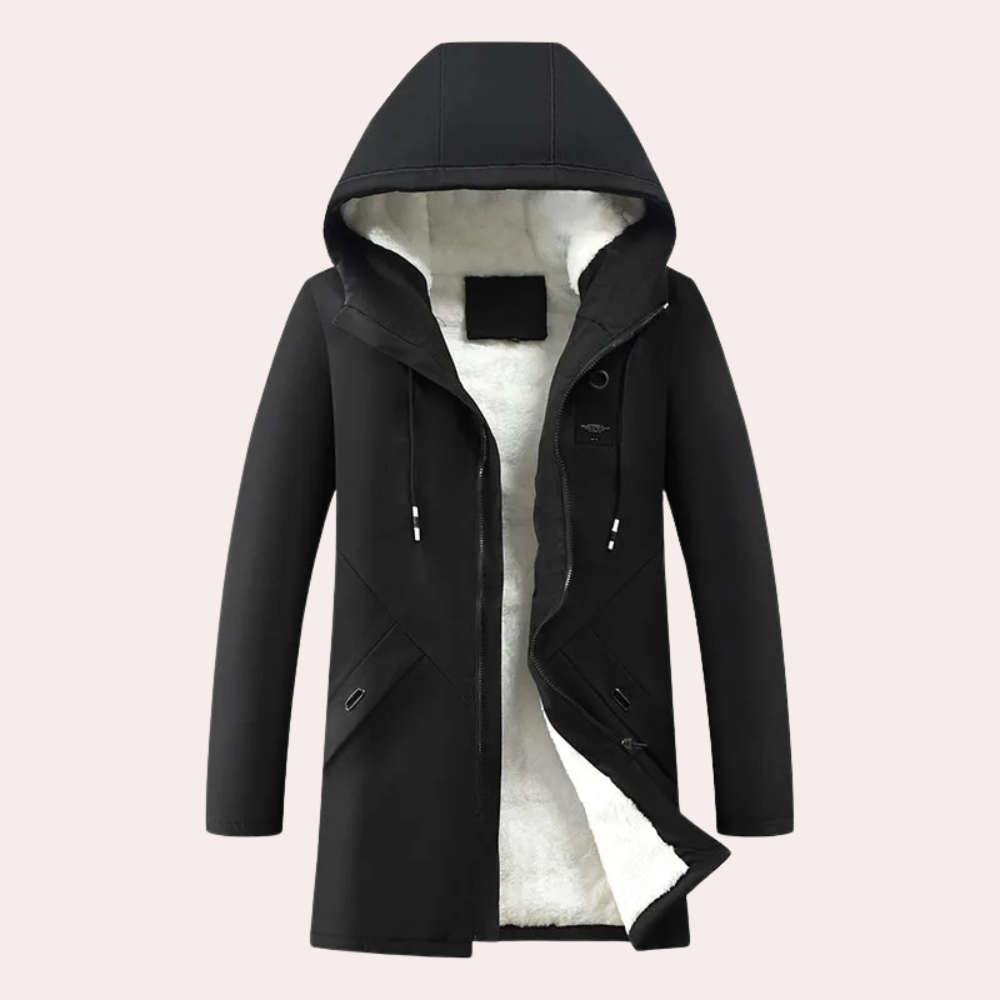 Warm Winter Jacket for Men - Victor-Black-S-State of Style
