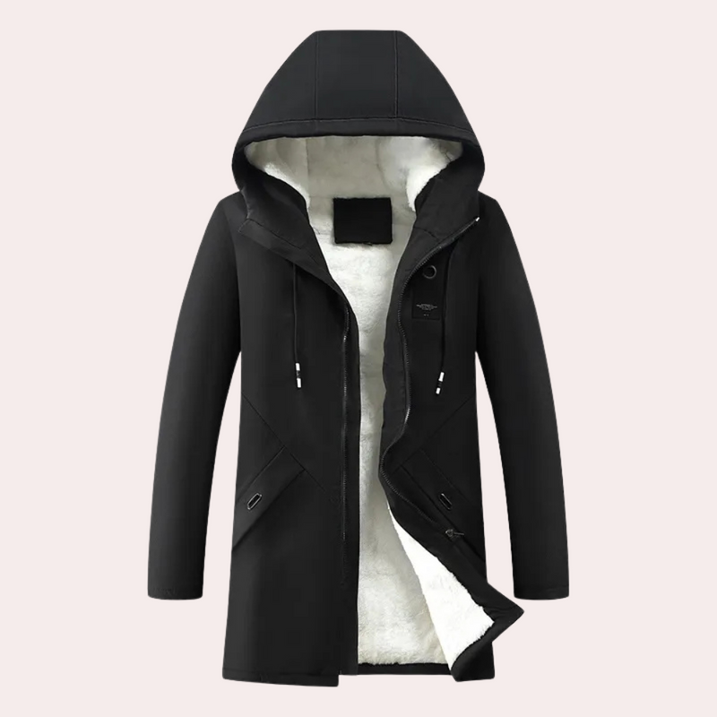 Warm Winter Jacket for Men - Victor-Black-S-State of Style