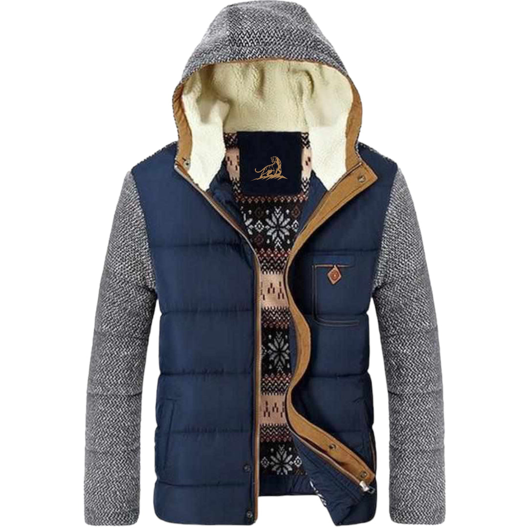 Warm Winter Parka for Women - Luna-Dark Blue-S-State of Style
