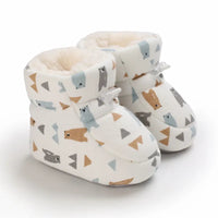 Warm Winter Shoes for Babies - SnugToes-Bears-M (0-6 months)-State of Style