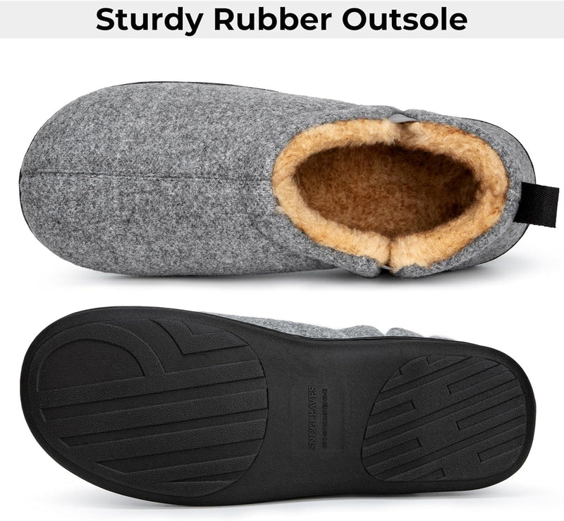 Warm Winter Slippers for Men - Noah-Brown-6.5-7.5-State of Style