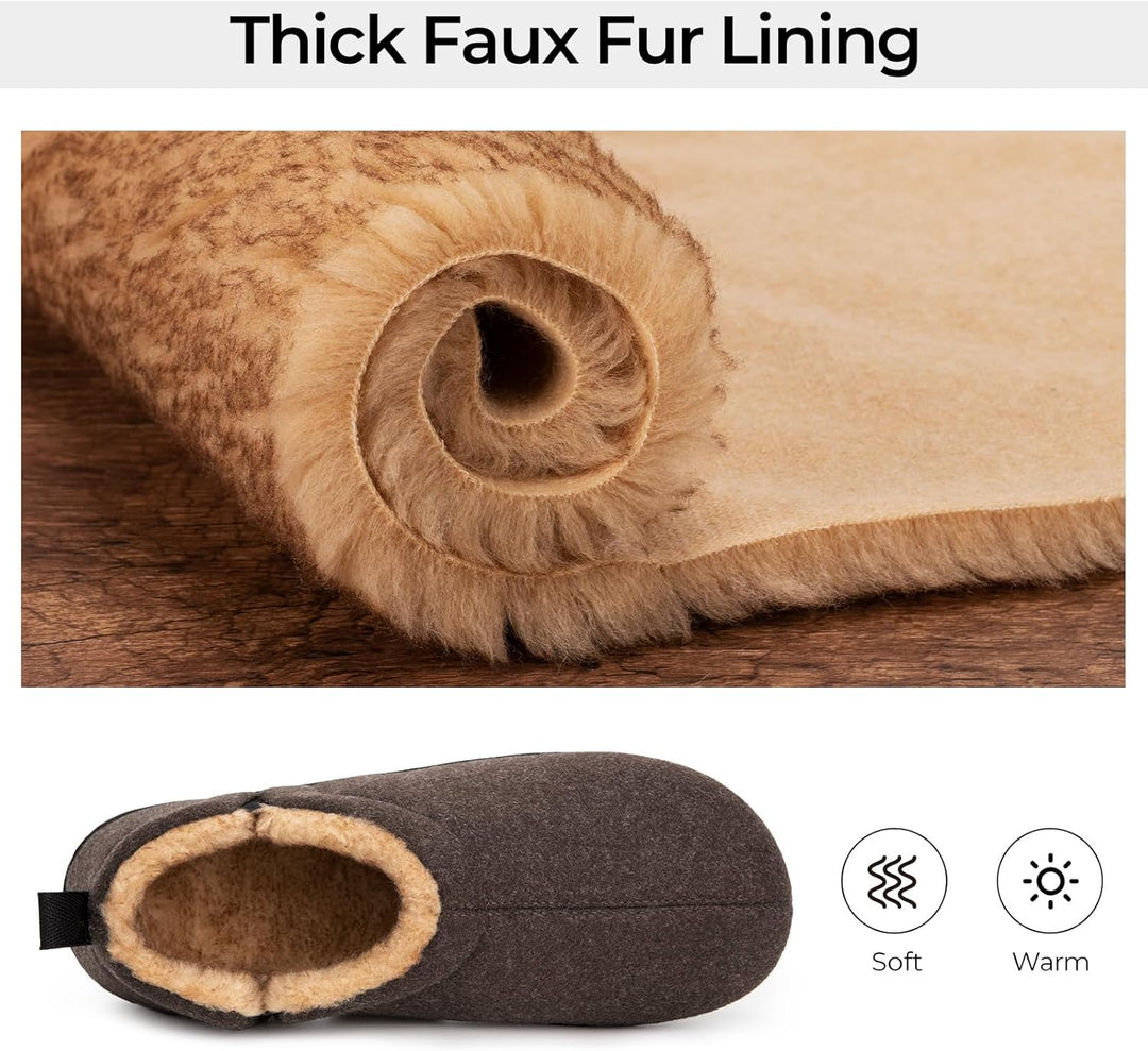 Warm Winter Slippers for Men - Noah-Brown-6.5-7.5-State of Style