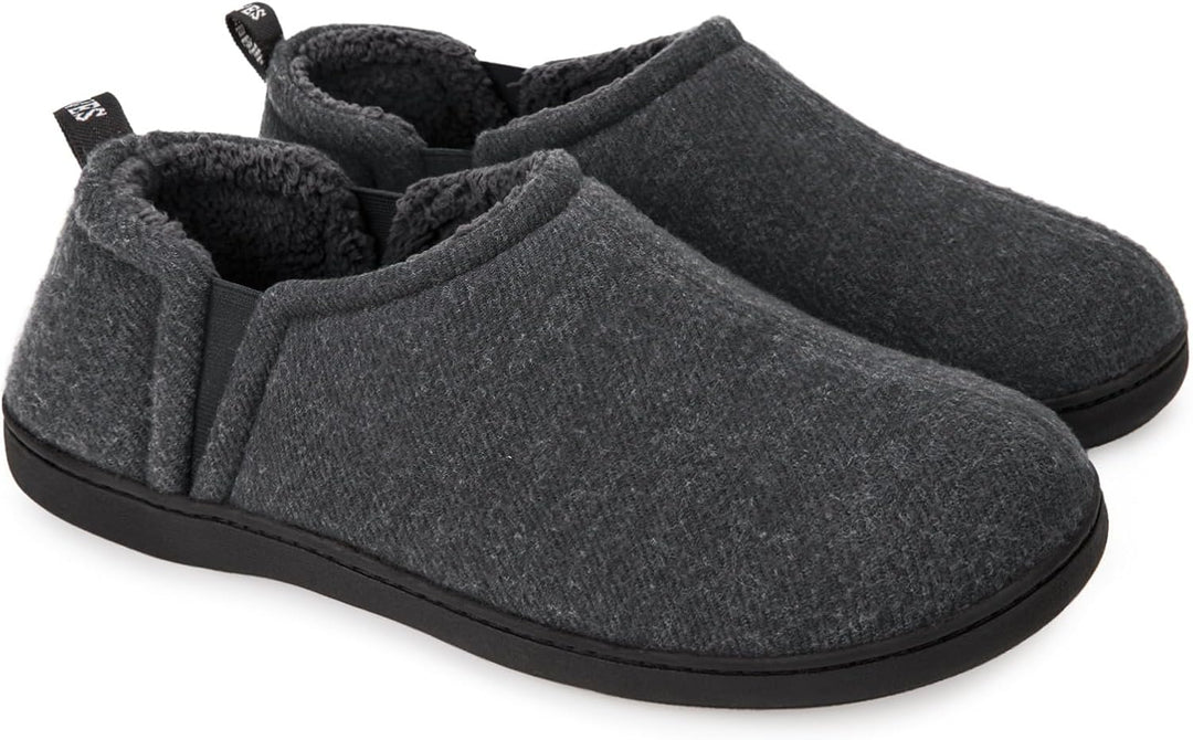Warm Winter Slippers for Men - Noah-Light grey 2-6.5-7.5-State of Style
