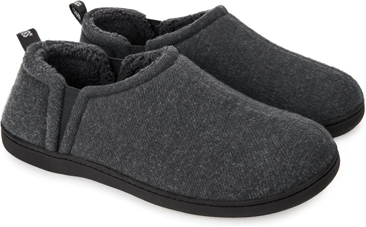 Warm Winter Slippers for Men - Noah-Light grey 2-6.5-7.5-State of Style