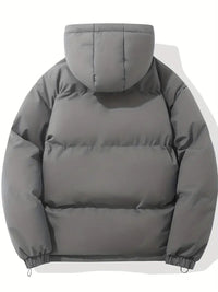 Warm Women's Hooded Jacket - Aurelia-Pink-M-State of Style