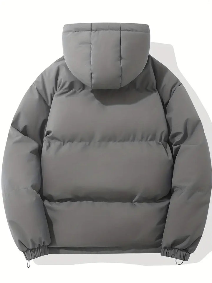 Warm Women's Hooded Jacket - Aurelia-Pink-M-State of Style