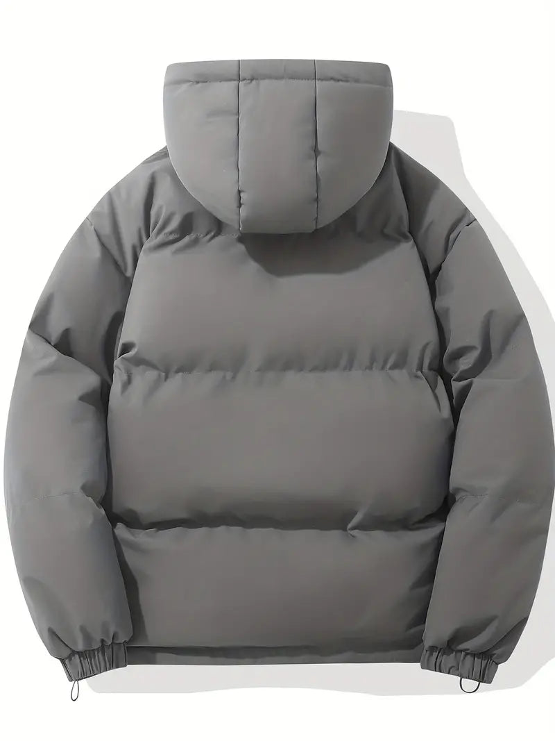 Warm Women's Hooded Jacket - Aurelia-Pink-M-State of Style