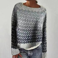 Warm Women's Sweater with Stylish Details - Nova-Diamond-S-State of Style