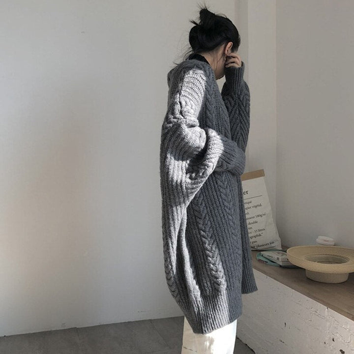 Warm Wool Knit Cardigan | One Size Fits Most-Beige-One Size-State of Style