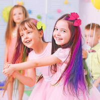 Washable Hair Chalk Comb – Fun Temporary Hair Colour-Blue-Yellow-Purple-Red-Green-Pink-State of Style