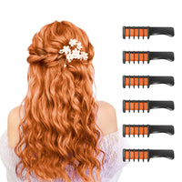Washable Hair Chalk Comb – Fun Temporary Hair Colour-Orange-State of Style