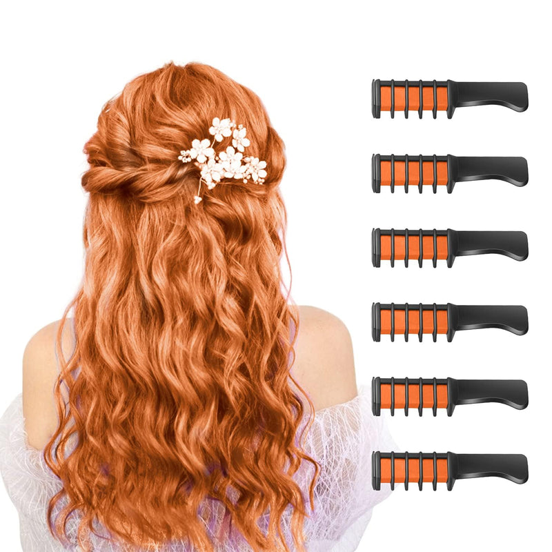 Washable Hair Chalk Comb – Fun Temporary Hair Colour-Orange-State of Style