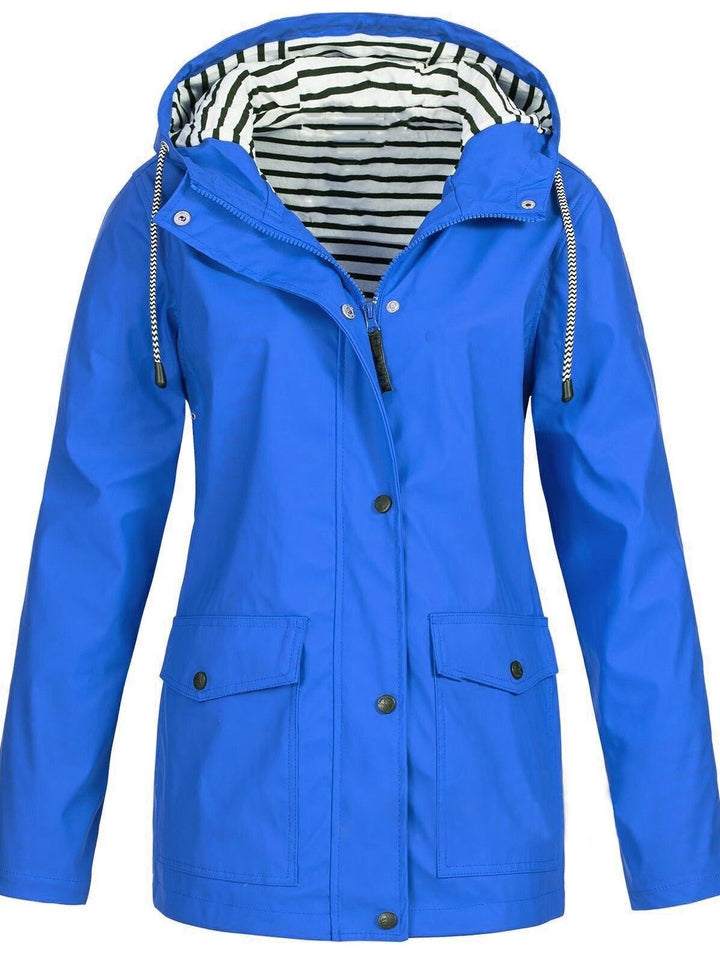 Water- and Windproof Ladies' Jacket - Sophie-Blue-S-State of Style