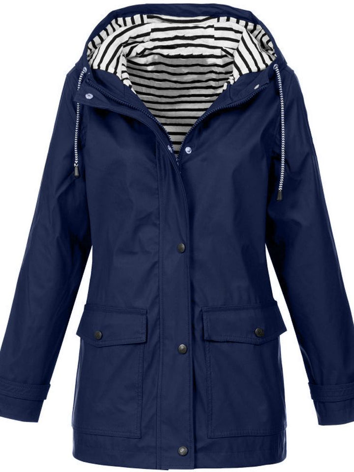 Water- and Windproof Ladies' Jacket - Sophie-Dark Blue-S-State of Style