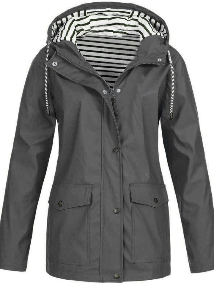 Water- and Windproof Ladies' Jacket - Sophie-Grey-S-State of Style