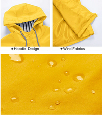 Water- and Windproof Ladies' Jacket - Sophie-Yellow-S-State of Style