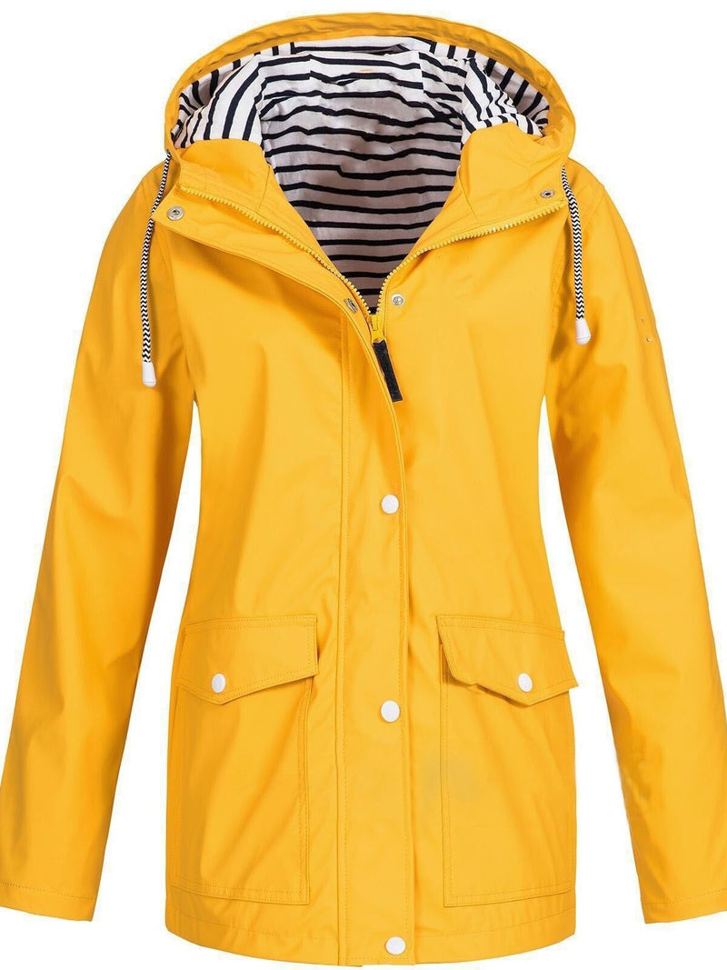 Water- and Windproof Ladies' Jacket - Sophie-Yellow-S-State of Style