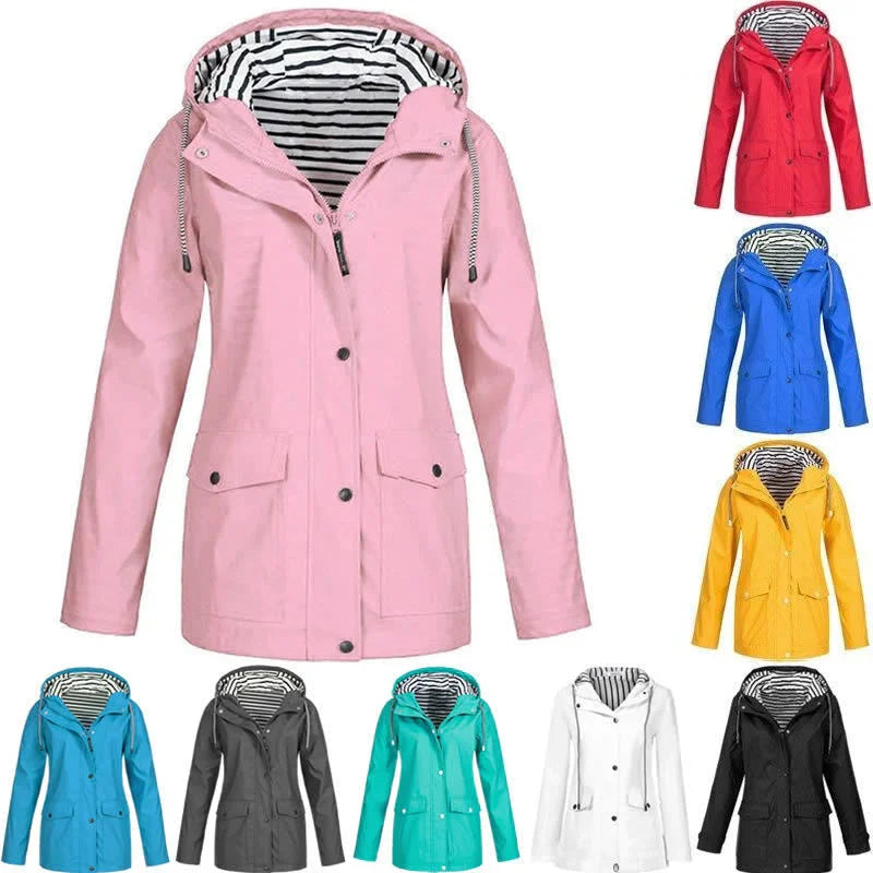 Water- and Windproof Ladies' Jacket - Sophie-Yellow-S-State of Style