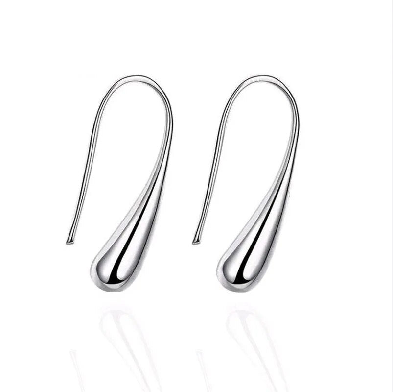 Water Drop Jewellery Set | S925 Silver Four-Piece-Silver-State of Style