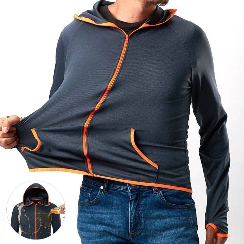 Water-repellent and windproof outdoor jacket – Tobias-Gray-S-State of Style
