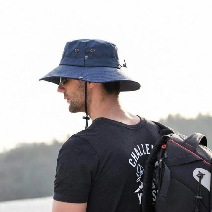 Water-repellent outdoor bucket hat with UV protection – ShieldFlex Pro-Green-State of Style