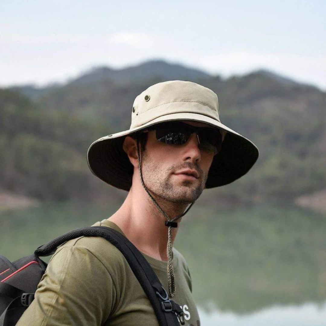 Water-repellent outdoor bucket hat with UV protection – ShieldFlex Pro-Green-State of Style