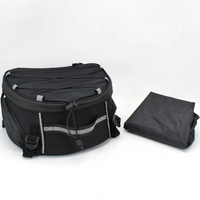 Water-Resistant Motorcycle Gear Bag with Multiple Compartments