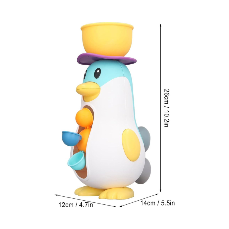 Water Wheel Bath Toy - Splash Penguin-State of Style