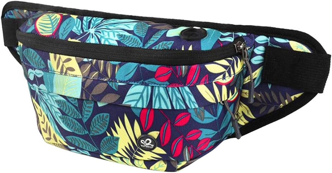 Large Waterproof Waist Bag with Adjustable Strap and Multi-Pockets – 1+1 FREE