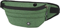 Large Waterproof Waist Bag with Adjustable Strap and Multi-Pockets – 1+1 FREE