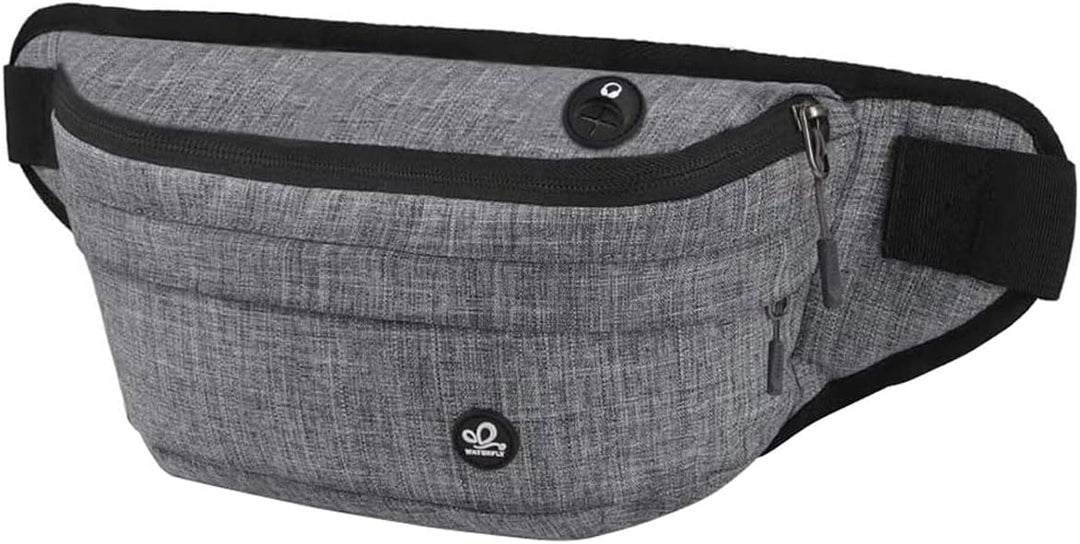 Large Waterproof Waist Bag with Adjustable Strap and Multi-Pockets – 1+1 FREE