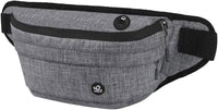 Large Waterproof Waist Bag with Adjustable Strap and Multi-Pockets – 1+1 FREE